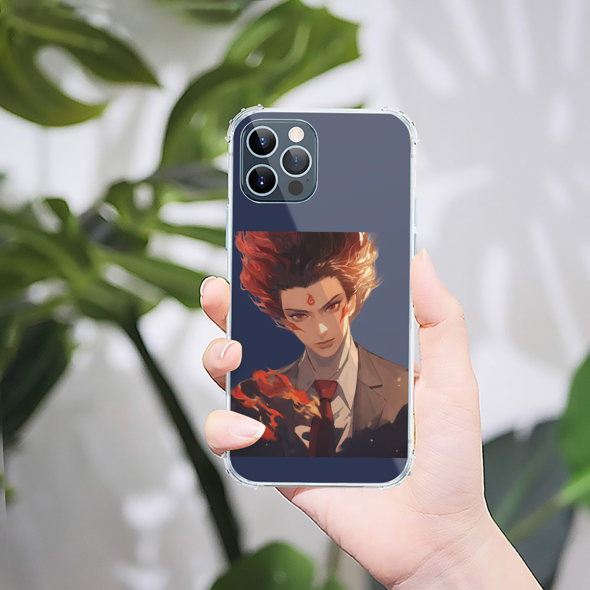 （画像用） Ne Zha 2 ナタ 魔童の大暴れ 【iPhone 12シリーズ対応】透明スマホケース（クリアソフトケース）
